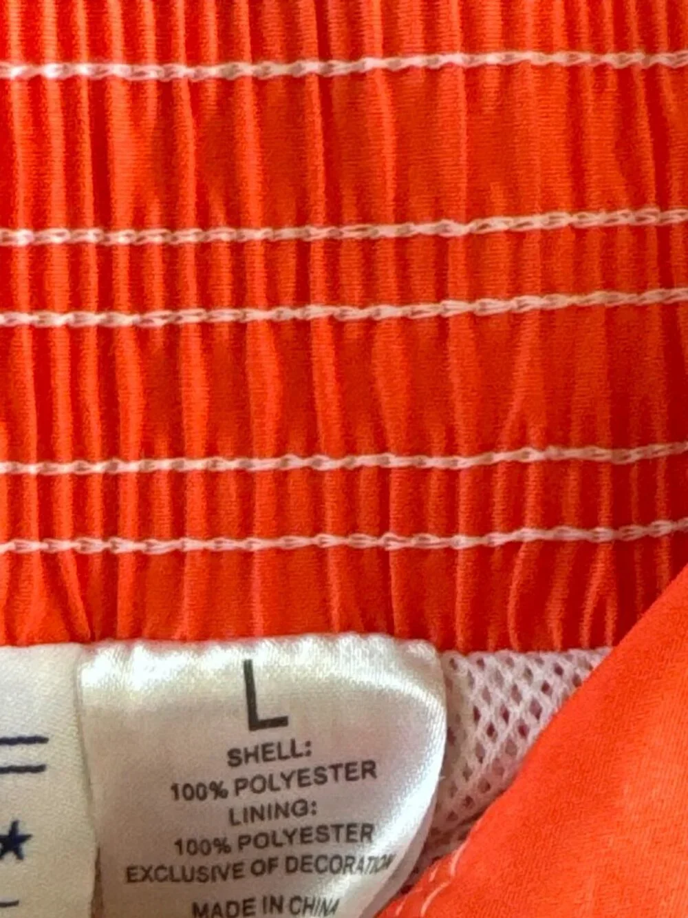 Baltimore Orioles MLB Swim Trunks Board Shorts Mens Lg Genuine Merchandise EUC.